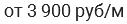 от 3 900 руб/м